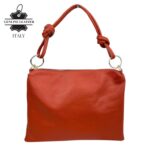 Bolso de Mano en Piel Italiana con Cierre de Cremallera, Bolsillo Interno y Gran Calidad para Mujer - Imagen 13