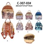 Amplia Mochila Sintética Muñeca Sweet Candy de Mujer con 5 Compartimentos Exteriores y Gran Calidad