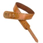 Cinturón Artesanal Exclusivo en Piel con Muchas Tachuelas Decorativas y Gran Calidad para Mujer - Imagen 4