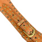 Cinturón Artesanal Exclusivo en Piel con Muchas Tachuelas Decorativas y Gran Calidad para Mujer - Imagen 7