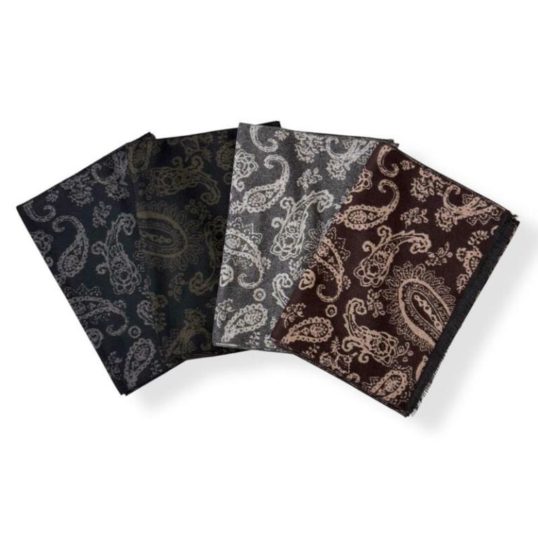 Elegante Bufanda Estrecha de Lana Unisex con Diseño Étnico y Gran Calidad-All Elegante Bufanda Estrecha de Lana Unisex con Diseño Étnico y Gran Calidad - Imagen 1