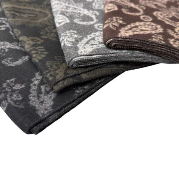 Elegante Bufanda Estrecha de Lana Unisex con Diseño Étnico y Gran Calidad - Imagen 2