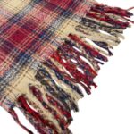 Preciosa Bufanda de Lana para Mujer con Gran Calidad, Flecos Decorativos y Elegante Diseño - Imagen 4