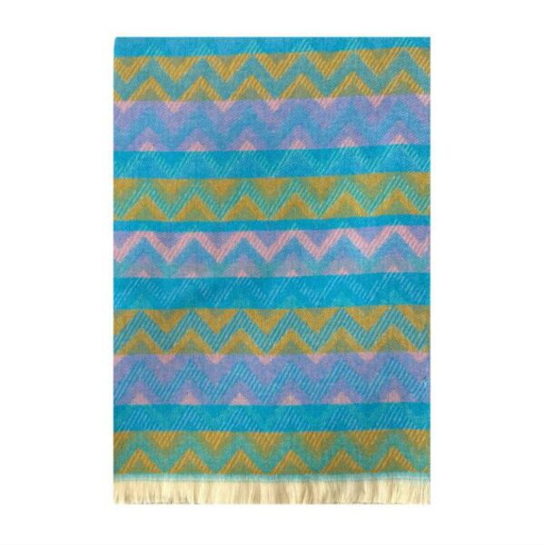 Bufanda de Lana para Mujer con Diseño multicolor, Gran Calidad y Estilo Original - Imagen 6