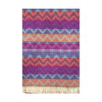 Bufanda de Lana para Mujer con Diseño multicolor, Gran Calidad y Estilo Original