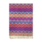 Bufanda de Lana para Mujer con Diseño multicolor, Gran Calidad y Estilo Original