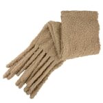 Bufanda Calentita de Gran Calidad con Tejido de Peluche y Flecos Decorativos para Mujer - Imagen 7