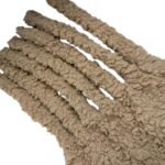 Bufanda Calentita de Gran Calidad con Tejido de Peluche y Flecos Decorativos para Mujer - Imagen 8