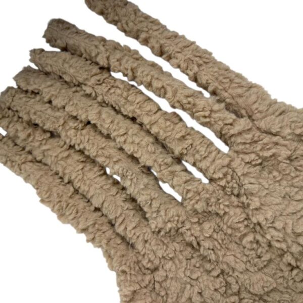 Bufanda Calentita de Gran Calidad con Tejido de Peluche y Flecos Decorativos para Mujer - Imagen 8