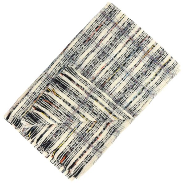 Alegre Bufanda de Lana para Mujer con Efecto Brillante, Bonito Diseño y Gran Calidad - Imagen 5