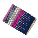 Bonita Bufanda de Mujer en Lana y Cashmere con Gran Calidad