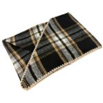 Amplia Bufanda Estilo Bandana en Lana y Cashmere para Mujer con Precioso Diseño y Colores - Imagen 5