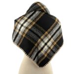 Amplia Bufanda Estilo Bandana en Lana y Cashmere para Mujer con Precioso Diseño y Colores - Imagen 7