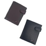 Monedero Premium de Caballero en Piel de Cabra con Gran Calidad y Bolsillos Internos