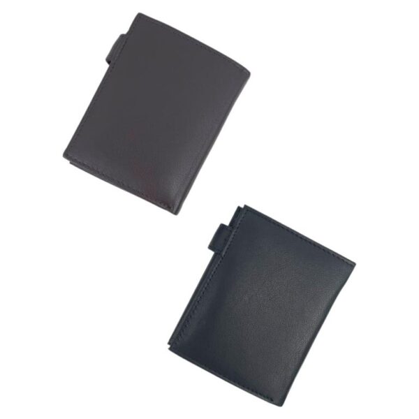 Monedero Premium de Caballero en Piel de Cabra con Gran Calidad y Bolsillos Internos - Imagen 2