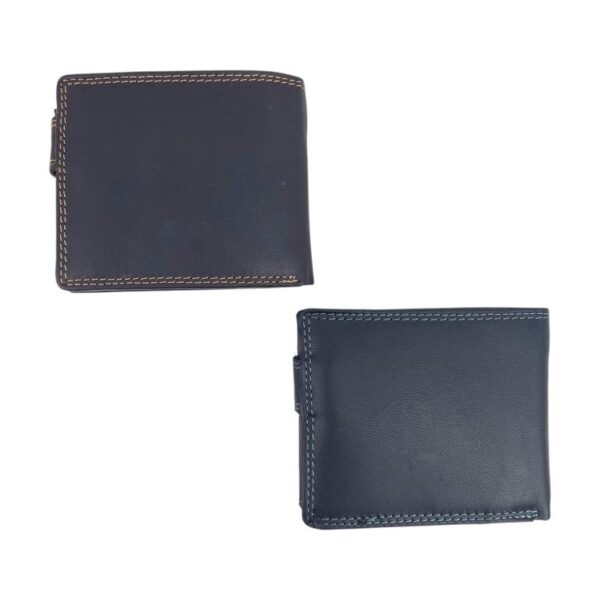 Cartera Premium de Caballero en Piel de Cabra con Caja, Espacio para Tarjetas y Gran Calidad - Imagen 2