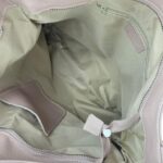 Bolso-Mochila de Piel Italiana con Asas Anchas, Bolsillo Trasero y Cremallera para Mujer - Imagen 7
