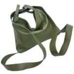 Bolso-Mochila Pequeño en Piel Italiana con Bolsillo Interno y Cierre de Cremallera para Mujer - Imagen 10