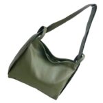 Bolso-Mochila Pequeño en Piel Italiana con Bolsillo Interno y Cierre de Cremallera para Mujer - Imagen 9