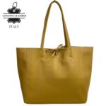 Amplio Bolso Shopper Universitario en Piel para Mujer con 2 Asas Largas - Imagen 5