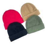 Gorro Italiano para Mujer de Alpaca con Colores Lisos, Gran Calidad e Ideal para Regalo-2- Mayorista España