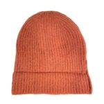 Gorro Italiano para Mujer de Alpaca con Colores Lisos, Gran Calidad e Ideal para Regalo-Front- Mayorista España