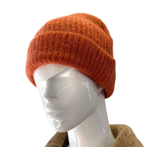 Gorro Italiano para Mujer de Alpaca con Colores Lisos, Gran Calidad e Ideal para Regalo-Portada- Mayorista España