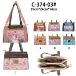 Bolso de Hombro Sintético de Mujer con Muñeca Sweet Candy, Gran Capacidad y 5 Compartimentos