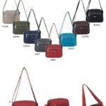 Bolso Bandolera Coveri Collection en Nylon con 2 Bolsillos Exteriores y 2 Principales para Mujer