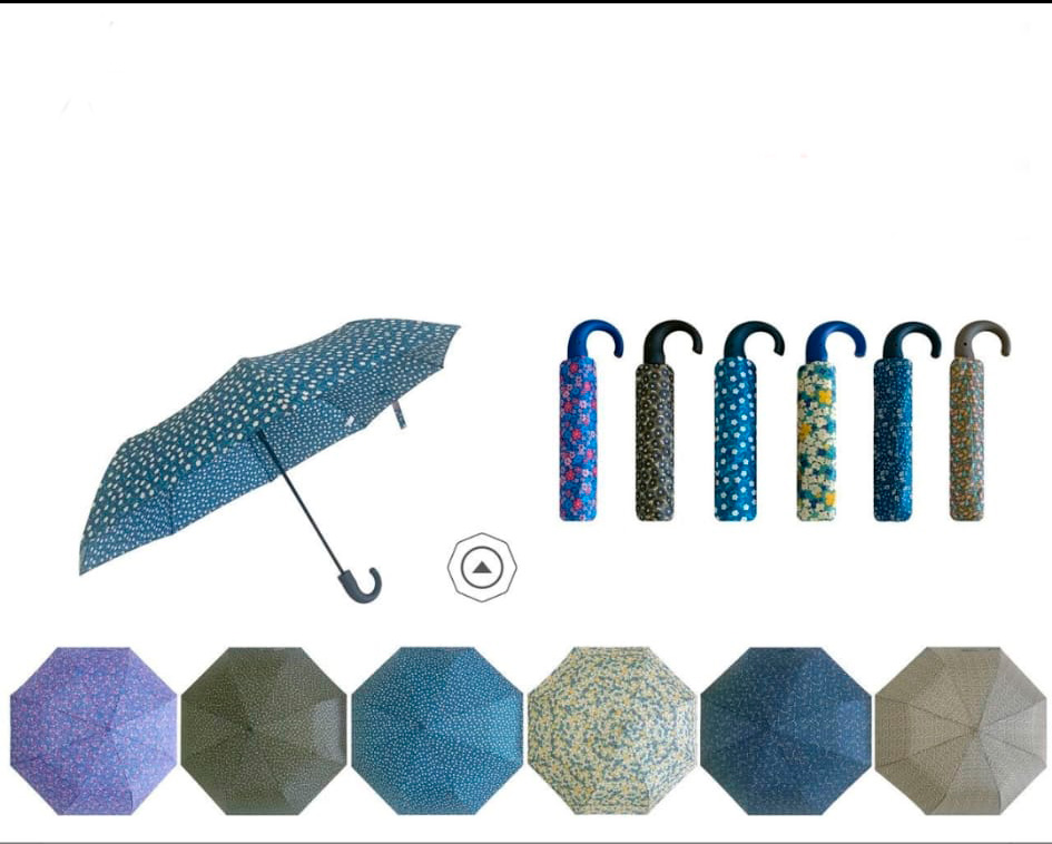 CGPAVI68020-All Paraguas con Apertura Manual, Bonito Diseño y Mango Antideslizante para Mujer - Imagen 1