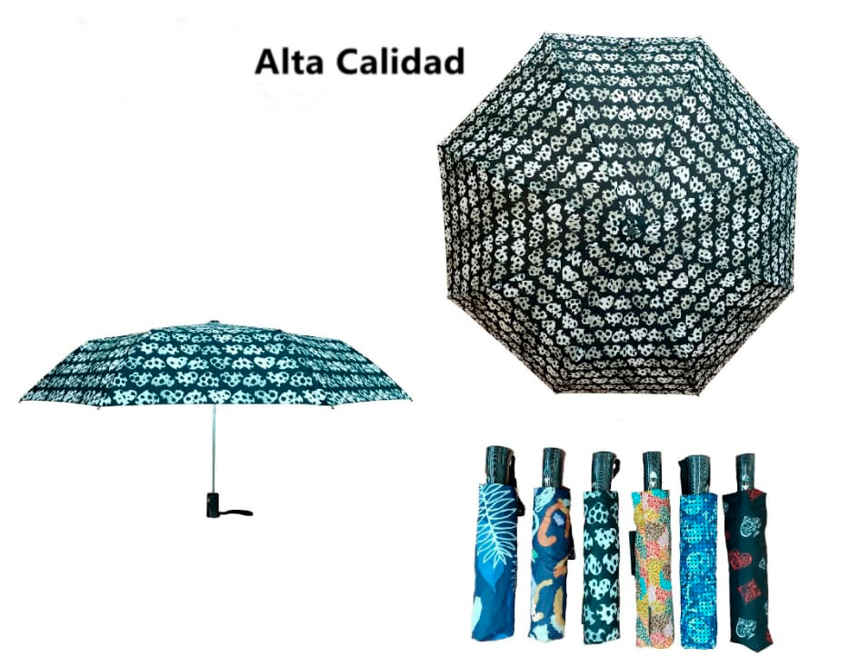 CGPAVI98025-All Original Paraguas de Mujer con Alta Calidad, Precioso Diseño y Mango Antideslizante - Imagen 1