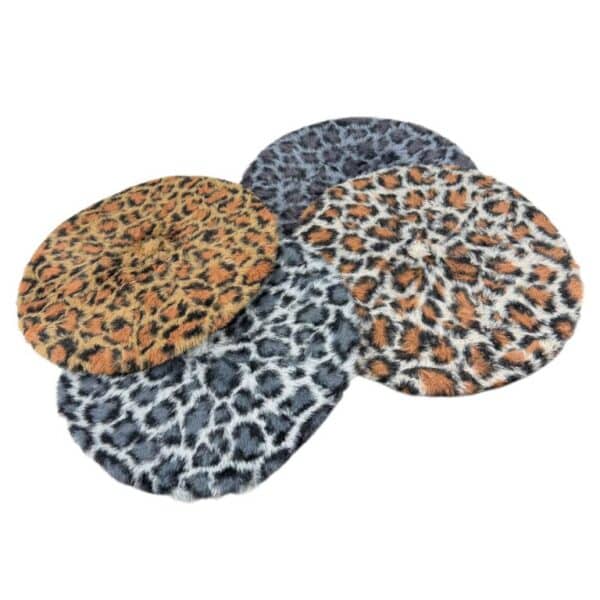 Boina de Lana para Mujer con Diseño Animal Print y Gran Calidad - Imagen 2