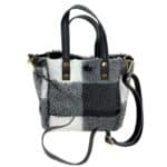 Bolso de Ante & Terciopelo reversible con neceser extra - Imagen 13