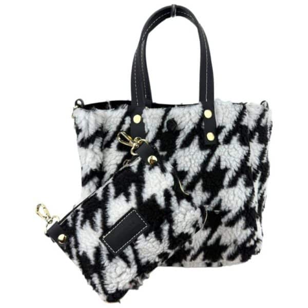Bolso de Ante & Terciopelo reversible con neceser extra - Imagen 14