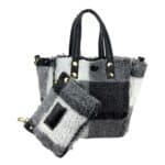 Bolso de Ante & Terciopelo reversible con neceser extra - Imagen 11