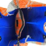 Bolso Shopper de Ante & Terciopelo Reversible Mujer con Bolsito Extra - Imagen 8