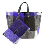 Bolso Shopper de Ante & Terciopelo Reversible Mujer con Bolsito Extra - Imagen 4