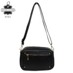 Bolso Bandolera en Piel con 4 Tachuelas Decorativas Frontales para Mujer - Imagen 9