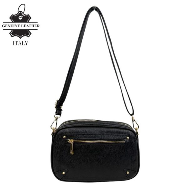 Bolso Bandolera en Piel con 4 Tachuelas Decorativas Frontales para Mujer - Imagen 9