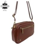 Bolso Bandolera en Piel con 4 Tachuelas Decorativas Frontales para Mujer - Imagen 15