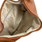 Bolso de Hombro en Piel Italiana con Diseño Medialuna, Bolsillo Trasero y Gran Capacidad Mujer - Imagen 26