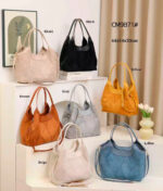 Bolso de Hombro Sintético Maxfly con Frontal Original, Gran Capacidad y Bolsillo Trasero para Mujer - Imagen 2