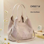 Bolso de Hombro Sintético Maxfly con Frontal Original, Gran Capacidad y Bolsillo Trasero para Mujer