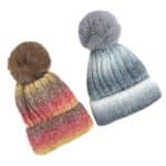 Gorro Multicolor Tie Dye con Pompom, Talla Única y Alegre Diseño para Mujer - Imagen 2