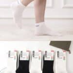 Calcetines Cortos "Susu" de Hombre en Algodón Peinado con Colores Lisos y Talla Única-All- Mayorista España