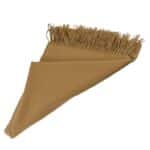 Preciosa Bufanda de Mujer con Flecos Decorativos y Colores Lisos - Imagen 4