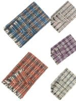 Alegre Bufanda de Lana para Mujer con Efecto Brillante, Bonito Diseño y Gran Calidad - Imagen 3