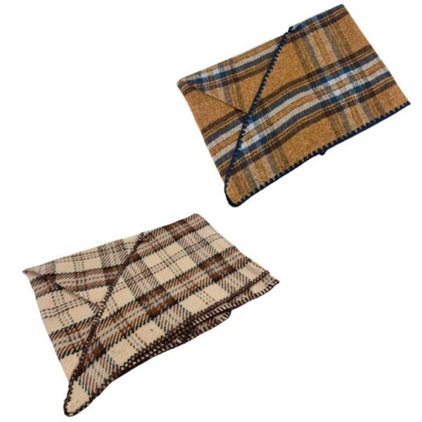 Amplia Bufanda Estilo Bandana en Lana y Cashmere para Mujer con Precioso Diseño y Colores - Imagen 2