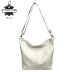 Bolso Bandolera en Piel Italiana para Mujer con Bolsillo Trasero, Cierre de Cremallera y Gran Calidad - Imagen 6