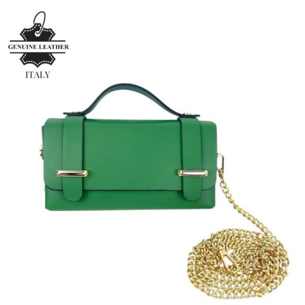 Bolsito de Mano Compacto en Piel con Tachuelas Decorativas y Solapa de 2 Botones para Mujer - Imagen 25